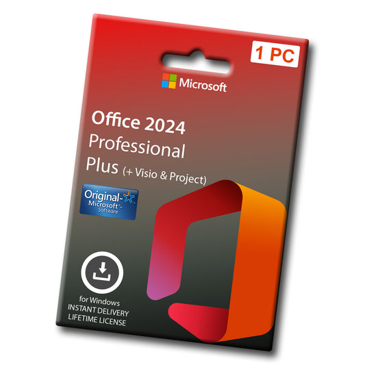 MS Office 2024 Pro Plus Product Key License for Windows